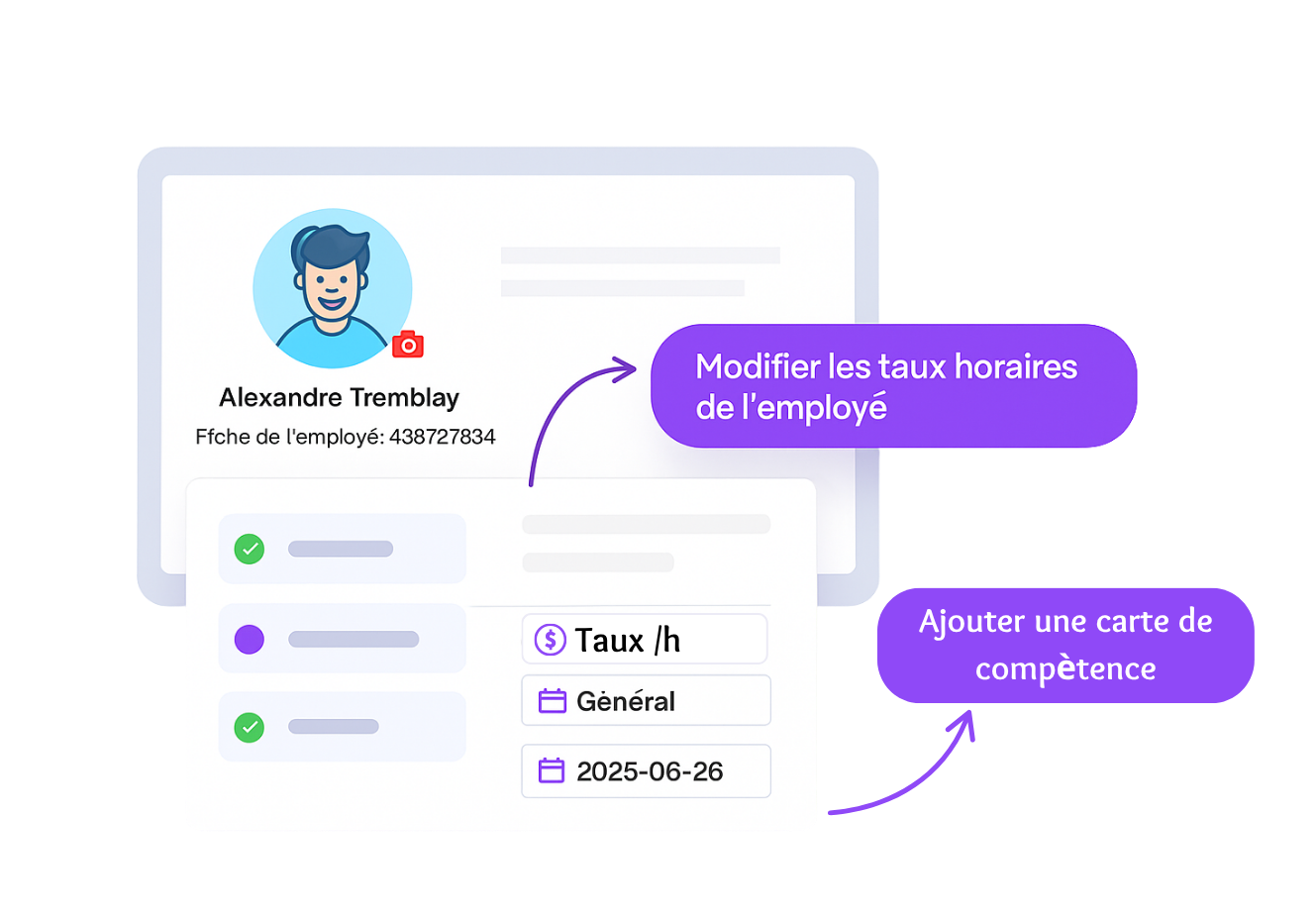 Visualisez les présences en un coup d’œil 
